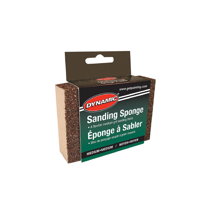 DYNAMIC GĄBKA ŚCIERNA CZTEROSTRONNIE ŚCIĘTA GR100/150  AG562601GR