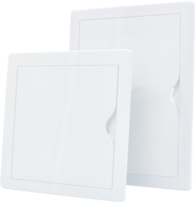 DRZWICZKI REWIZYJNE PLASTIKOWE 30X30 BIAŁE 300x300