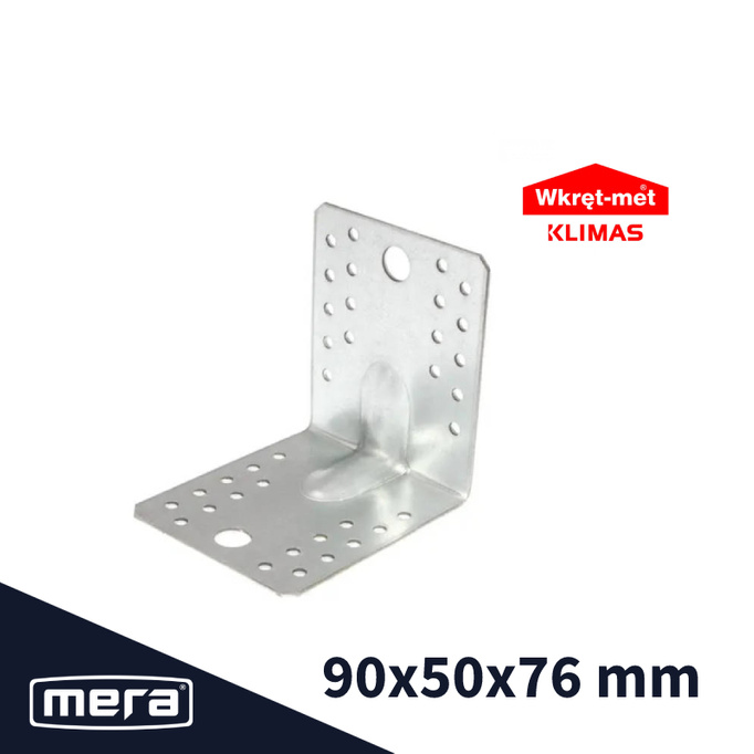 Screw-Met nafouklý úhel vyztužený 90x50x76 1 ks.