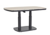 Stół ogrodowy 135cm x 83cm BOLZANO Tacito antracyt/beż