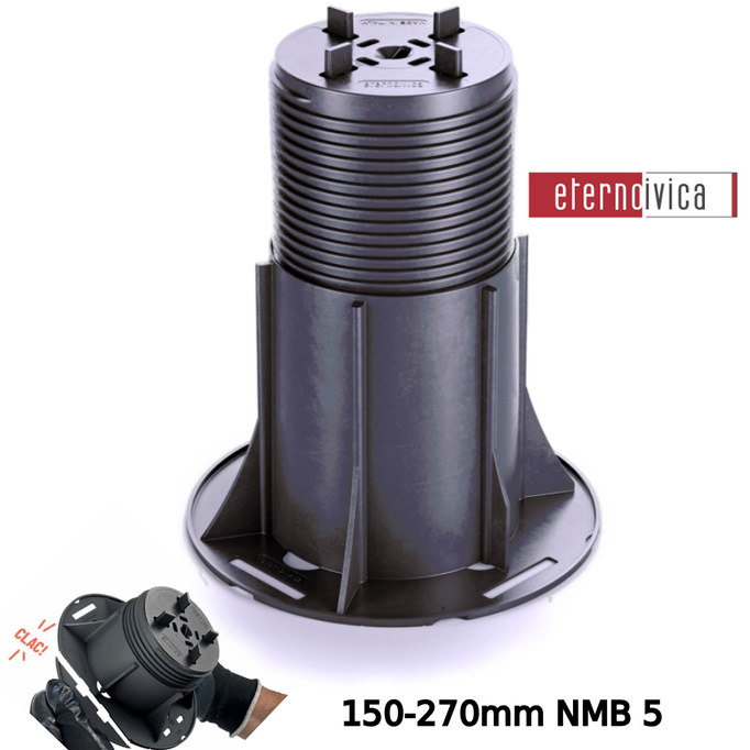 PODKŁADKI TARASOWE - Wspornik regulowany 150-270 mm NMB 5 Eternoivica