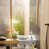 Faucet s nízkým chromovým washbasinem