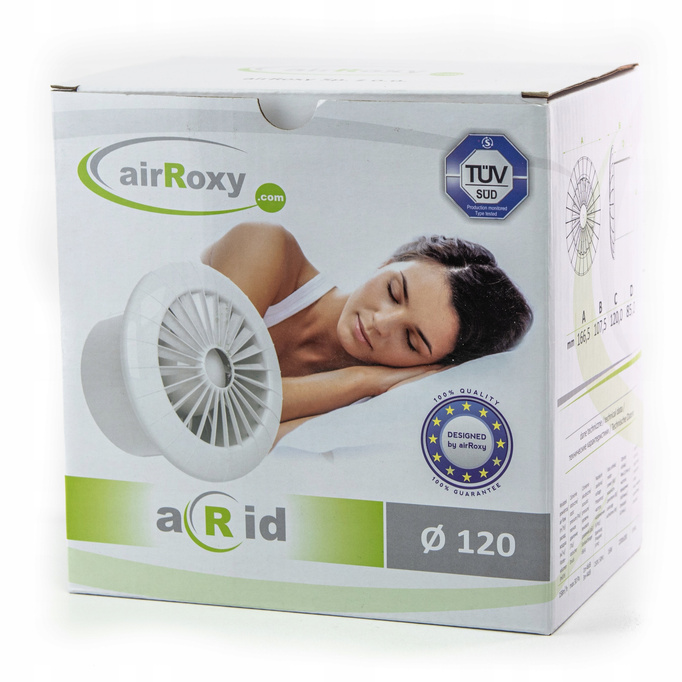Stropní koupelna ventilátor fi 100 standard