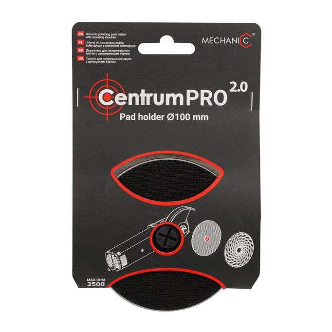 DISTAR MECHANIC uchwyt do padów szlifierskich 100mm M14 Centrum PRO 2.0