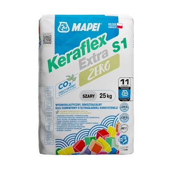 Mapei Keraflex Extra S1 ZERO šedé lepidlo na dlaždice 25 kg