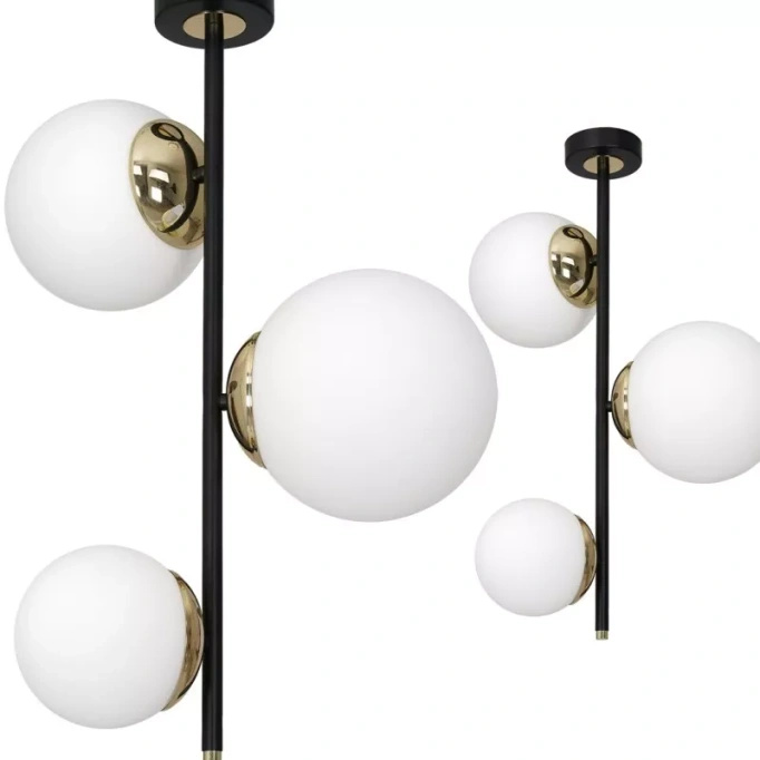 Andromeda Black ML6160 4000K Milagro zavěšená lampa