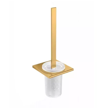 Zlatý toaletní kartáč