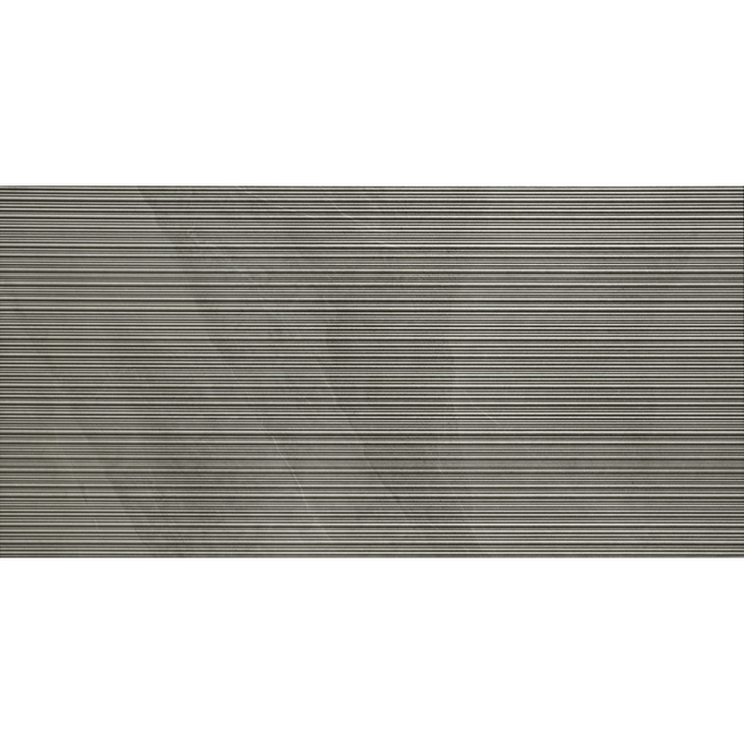 Płytka Italgraniti Shale Ribbed Ash ścienno-podłogowa mat 60x120 3D szary