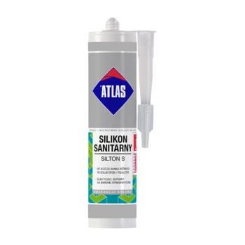 Silikon sanitarny Atlas silton s szary 035 280ml