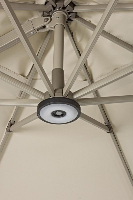 LED osvětlení pro platinu ikonu Challenger Solarflex Garden Deštníky