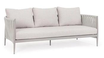 Sofa ogrodowa BOLZANO Juno aluminium beż