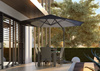 Parasol ogrodowy CHALLENGER T2P Ø3.5m Faded Black