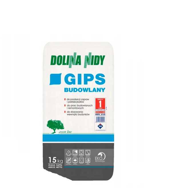 Gips budowlany Dolina Nidy 15kg