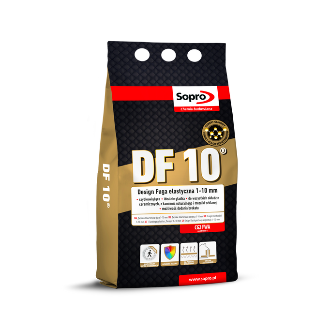 SOPRO fuga DF10 popielaty 71 4kg 1081A
