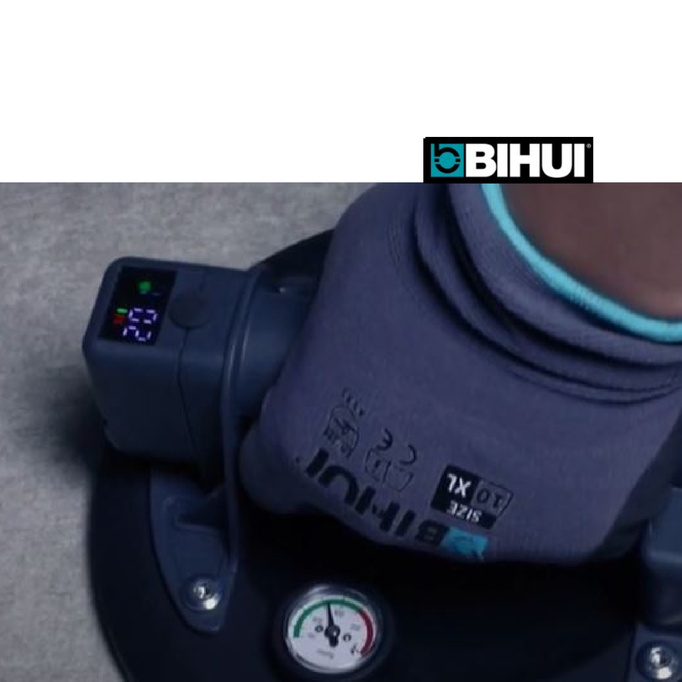 BIHUI PRZYSSAWKA Z POMPKĄ DO PŁYTEK  AUTOMATYCZNA max.130kg  SCBA8  200mm