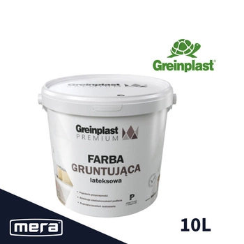 Greinplast farba premium gruntująca biała 10l