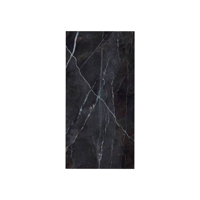 Płytka Italgraniti Charm Experience Calacatta Black ścienno-podłogowa połysk 60x120 imitacja marmuru czarny