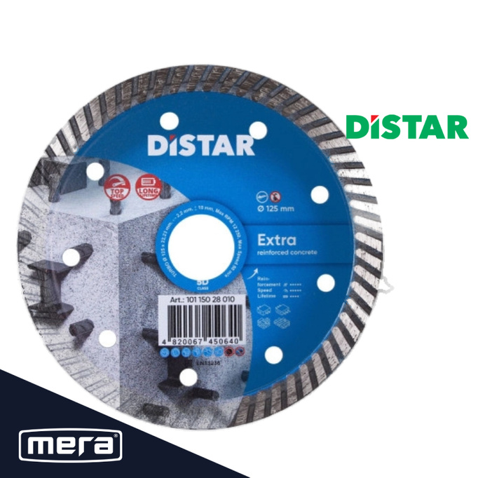 Distar Tarcza diamentowa Turbo EXTRA 125mm / 2,2mm  10115028010
