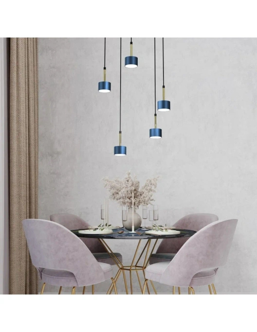 Andromeda Black ML6160 4000K Milagro zavěšená lampa
