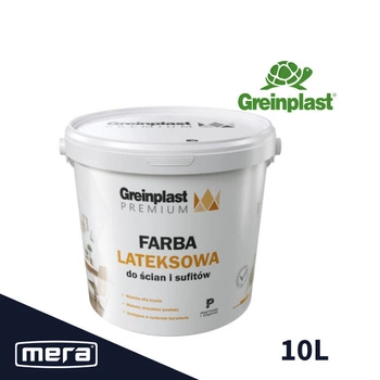 Greinplast farba premium lateksowa biała 10l
