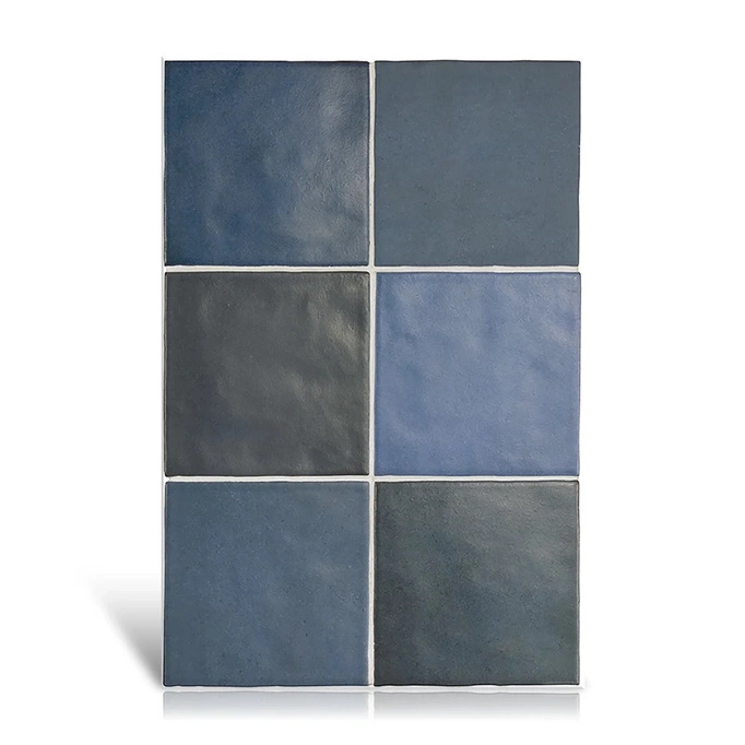Płytka ścienna EQUIPE MAGMA SEA BLUE 13,2x13,2 cm mat monokolor niebieski 