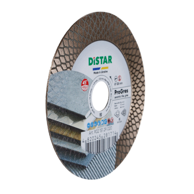 DISTAR Tarcza diamentowa 125mm PRO Gres  90215129020