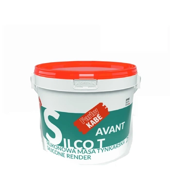 KABE SILCO T AVANT – tynk silikonowy elewacyjny baza A (1,5mm) 25kg