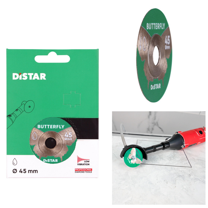 DISTAR Tarcza diamentowa 45x0,6x9,6H Butterfly na mokro