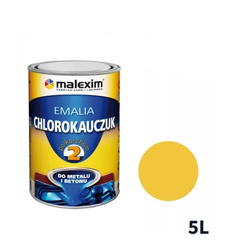 Emalia chlorokauczukowa polkorchem 2 5l – żółty sygnałowy
