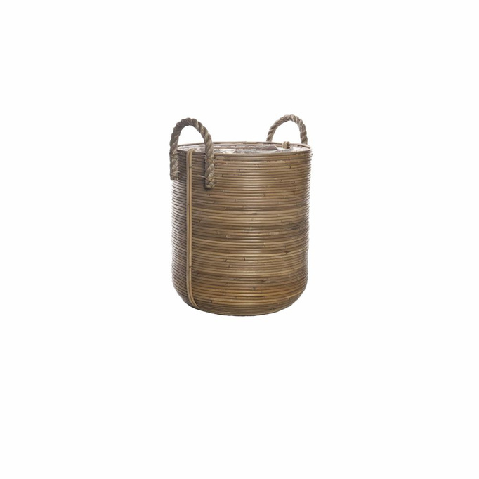 Amiens Rattan Basket ⌀40cm x výška 45 cm přirozená