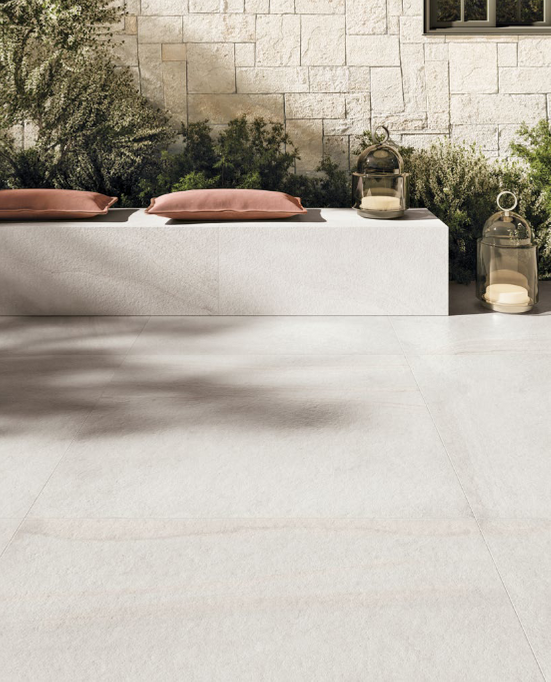 Płytka ścienno-podłogowa 120x120 mat imitacja kamienia jasny beżowy