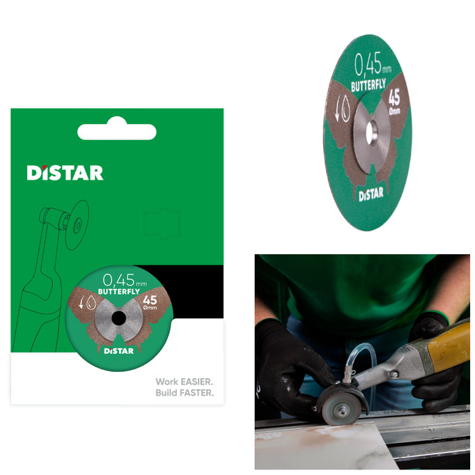 DISTAR Tarcza diamentowa 45x0,45x5,8H Butterfly na mokro