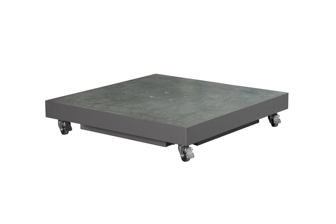 Podstawa na kółkach do parasola napełniana piaskiem ceramiczna CERAMICA 90 kg