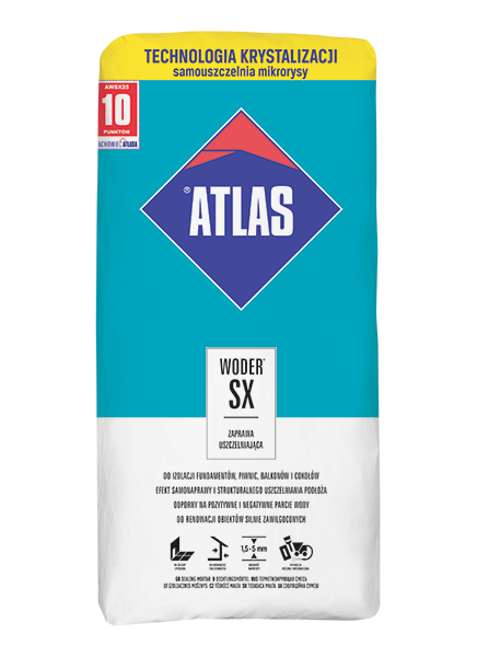 Atlas Woder SX Sealling Mortar 25kg