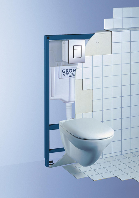 GROHE Skate Cosmopolitan S - przycisk uruchamiający do spłuczki podtynkowej  37535AL0 brushed hard graphite