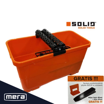 Solid WiADRO, MINI 20L Dlaždice, pro mytí dlaždic po kloubu 5997 + zdarma