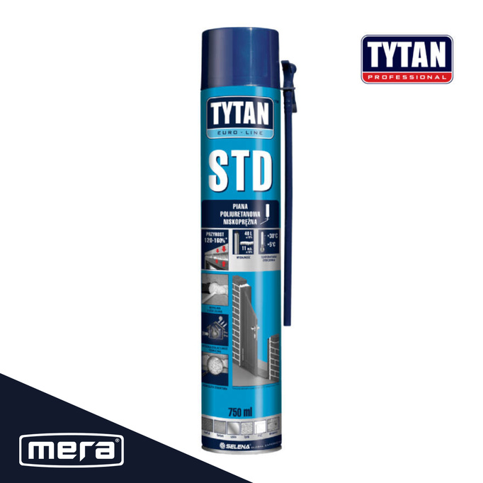 Piana montażowa wężykowa STD EURO-LINE 750ml