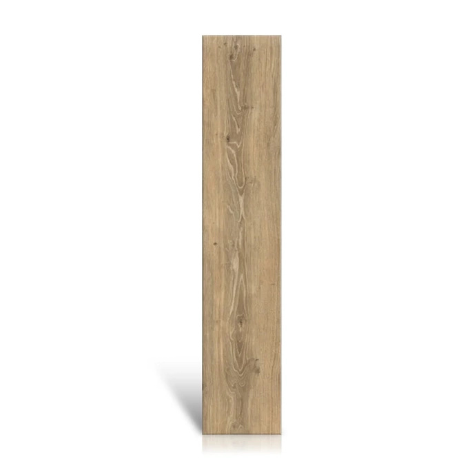 Terasová dlaždice 2 cm, 39,7 × 119,2 cm, imitace dřeva, hnědá