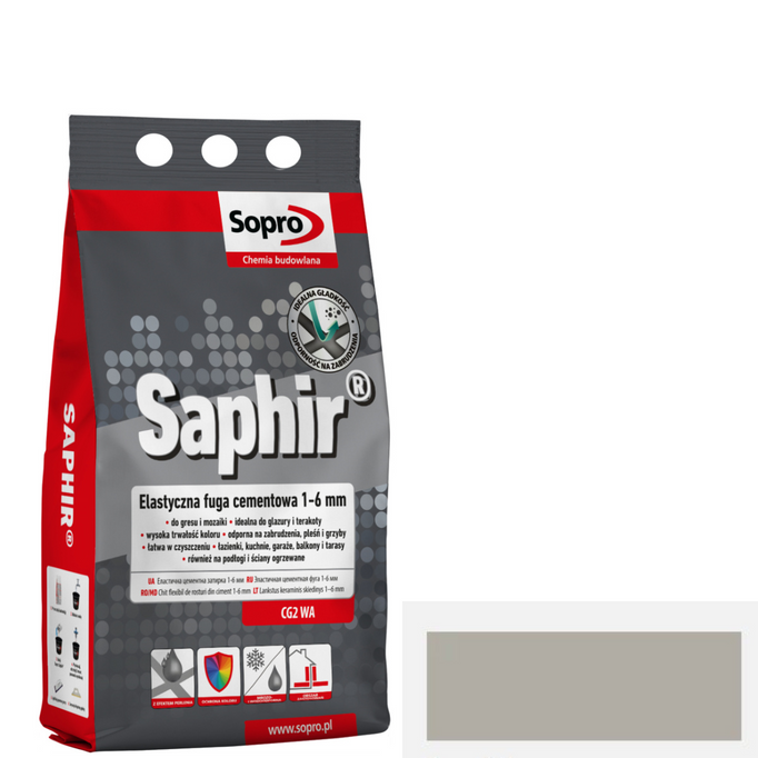 SOPRO SAPHIR FUGA 15 szary 2kg