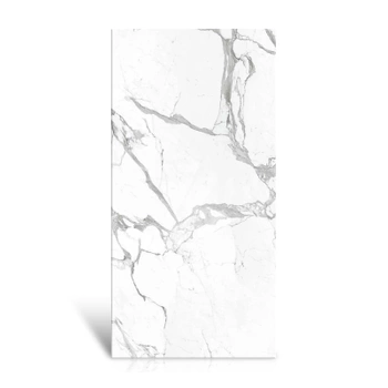 Velkoformátový lesk na stěně 160x320 6mm Imitation Marble White