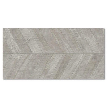 Ibero Artwood Chevron Grey Grey s Mather 60x120 dřevo šedá