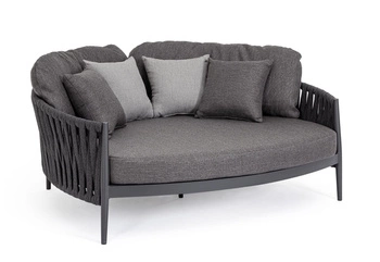 Sofa ogrodowa BOLZANO Juno aluminium antracyt