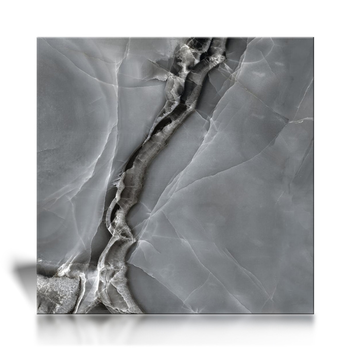 Płytka ścienno-podłogowa DUNE SELENE DARK 120x120 imitacja kamienia szary