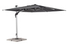 Parasol ogrodowy 3m x 3m BOLZANO Arrito aluminium antracytowy