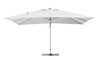 Parasol ogrodowy 3m x 4m BOLZANO Santorino aluminium szary