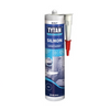 Bílý sanitární silikonový euro-lin 280 ml titanium