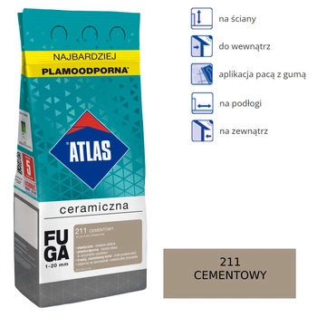 Atlas Ceramic Fugue - 211 Cement 5 kg
