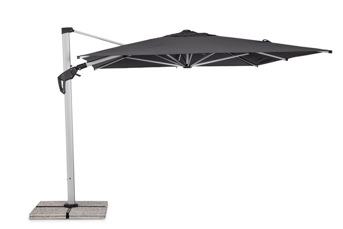 Parasol ogrodowy 3m x 4m BOLZANO Arrito aluminium antracytowy