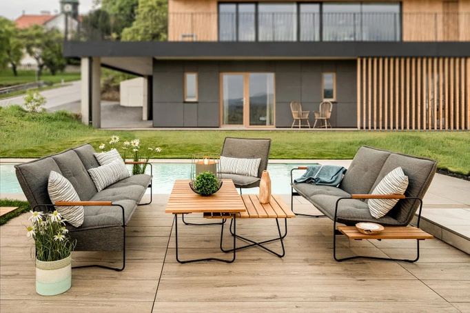 Bolzano Garden Sofa 3-Person Loft