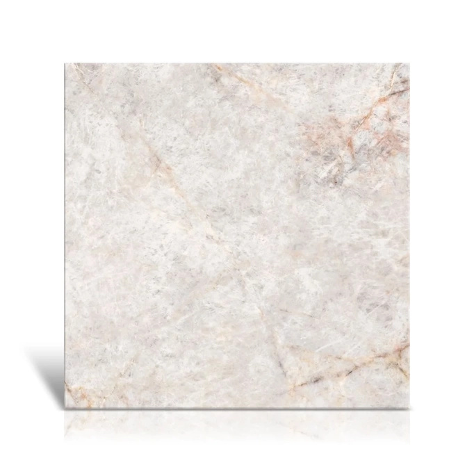 Płytka wielkoformatowa ABK Sensi Gems Crystal Lux ścienno-podłogowa połysk 120x120 imitacja marmuru beżowy